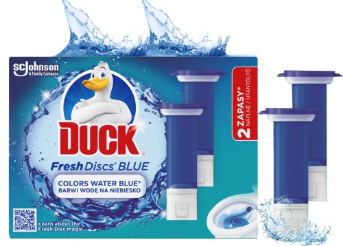 Duck-Fresh-Discs-Blue-Żelowy-Krążek-Do-Toalety-72ml-(2 x 36ml)-1.jpg