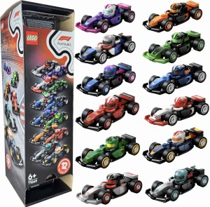 71049 - LEGO Minifigures - Kolekcjonerskie bolidy F1 - Komplet 12 szt.