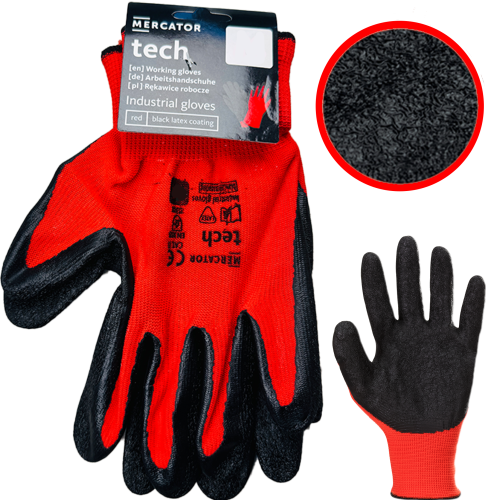 Rękawice-Robocze-MERCATOR-Tech-Red+Black-Latex-1-Para-1