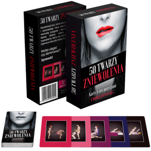 Gra Karciana Dla Dorosłych - 50 TWARZY ZNIEWOLENIA