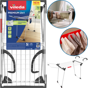 Suszarka Vileda Premium 2in1