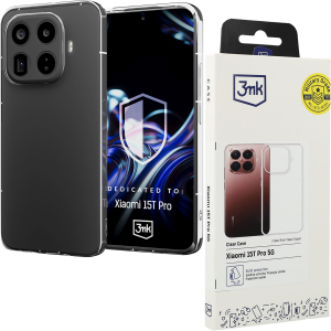 Etui Xiaomi 15T Pro 5G - 3mk Clear Case