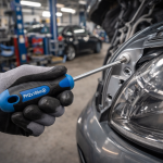 Śrubokręty Zestaw Wkrętaków Magnetyczne Wieszak Na Ścianę 9 szt Jobi X1209-14.png