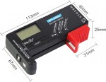 Tester Baterii Miernik Cyfrowy Akumulatorów Woltomierz AA R14 MAT-T-518-3.jpg