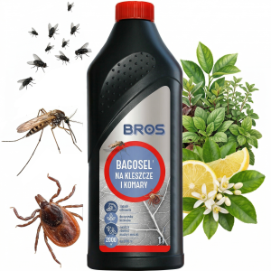 BROS - Bagosel 100EC 1l - preparat do oprysku ogrodu przeciw komarom i kleszczom