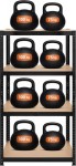 Regał-Magazynowy-PAKO-Czarny-150x75x30-4-Półki-700-Kg-5.jpg