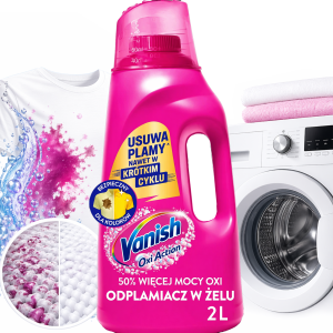 Vanish Oxi Action Pink Odplamiacz W Żelu 2l