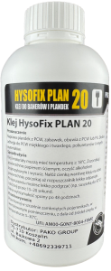 Klej do Plandek HYSOFIX PLAN 20 - 500 ml