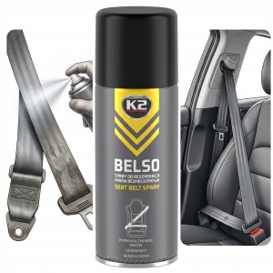 K2 BELSO SMAR DO REGENERACJI Pasów Bezpieczeństwa Samochodu 400ml B433