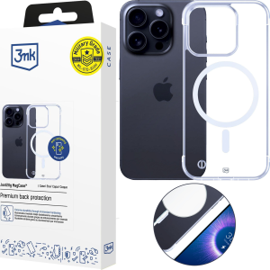 Etui Ultralekkie Apple iPhone 15 Pro - 3mk Just20g MagCase