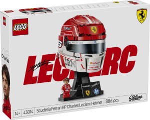 43014 - LEGO Editions - Kask Charles Leclerc Scuderia Ferrari HP