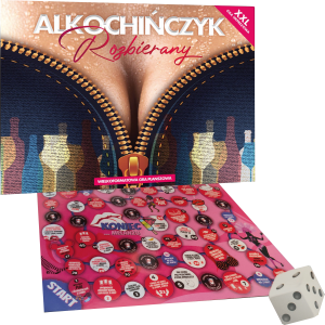 Gra Planszowa Dla Dorosłych - XXL ALKOCHIŃCZYK ROZBIERANY