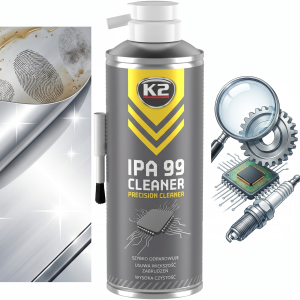 K2 Alkohol Izopropylowy IPA 99 Cleaner Do Optyki I Elektroniki 400ml B504