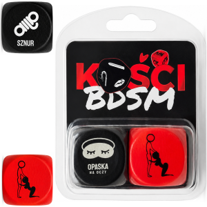 Kości BDSM CZERWONE
