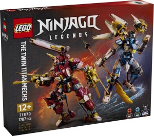 71870 - LEGO Ninjago - Bliźniacze tytanowe mechy