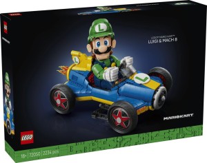 72050 - LEGO Super Mario - Mario Kart™ — Luigi i Mach 8