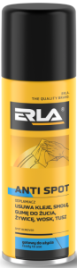 ERLA Anti Spot Odplamiacz Usuwa Klej Gumę Smołę Wosk Tusz 250ml R1100