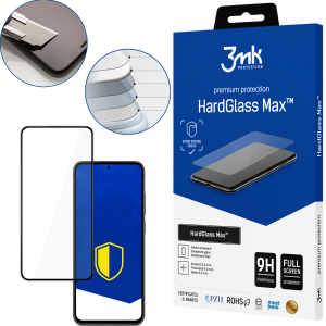 Szkło Hartowane Wzmocnione Samsung Galaxy S24/S25 - 3mk HardGlass Max Black