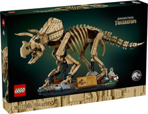 77985 - LEGO Jurassic World - Szkielety dinozaurów: triceratops