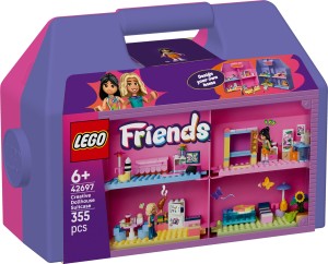 42697 - LEGO Friends - Kreatywna walizka z domkiem dla lalek
