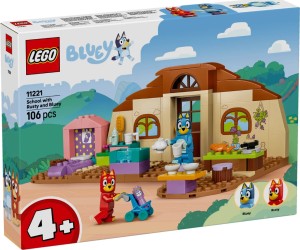 11221 - LEGO Bluey - Szkoła z Ryżykiem i Blue