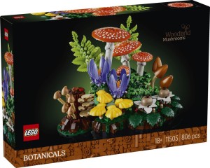11505 - LEGO Botanicals - Grzyby leśne