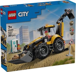 60480 - LEGO City - Żółta koparko-ładowarka