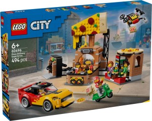 60496 - LEGO City - Dostawa pizzy z pojazdami