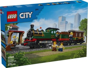 60511 - LEGO City - Retro pociąg z lokomotywą parową