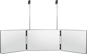 Lusterko Kosmetyczne Składane 3 Częściowe Wiszące 93x19,5cm 24232