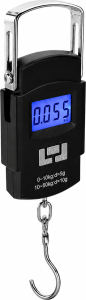 PAKO Waga Bagażowa Turystyczna Podróżna Hakowa LCD 5g - 50kg + Baterie