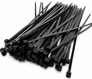 PAKO Opaski Zaciskowe Trytki 3,6 x 200 mm - 100 szt. Czarne Odporne Na UV