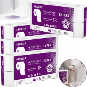 Papier Toaletowy VELVET CARE Professional Expert 3W 18m - 32 Rolki