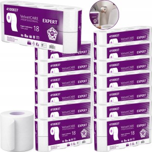 Papier Toaletowy VELVET CARE Professional Expert 3W 18m - 112 Rolek
