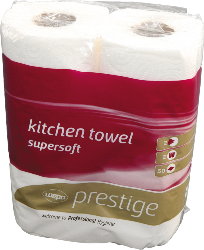 Ręcznik Papierowy Wepa Prestige Biały - 2 Rolki-1.png