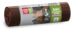 AZ Worki do segregacji odpadów BIO 120L 10szt brązowe-1.png