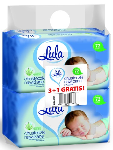 LULA Chusteczki nawilżane z ALOESEM 72szt 3szt + 1szt gratis-1.jpg